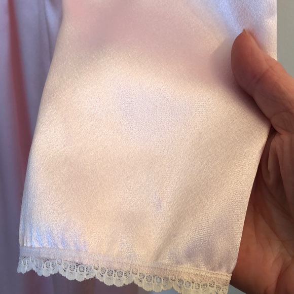 VTG Eve Stillman Lace Embroidered Nightgown size M - Picture 9 of 12